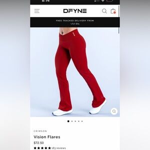 Dfyne Vision Flares (crimson)